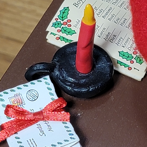 Musical Santa Figure Holiday Scene Christmas Crestone's Christmas Family 1990 - Picture 12 of 16